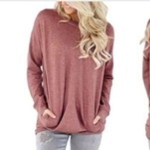 Long sleeve pocket shirt Sz S